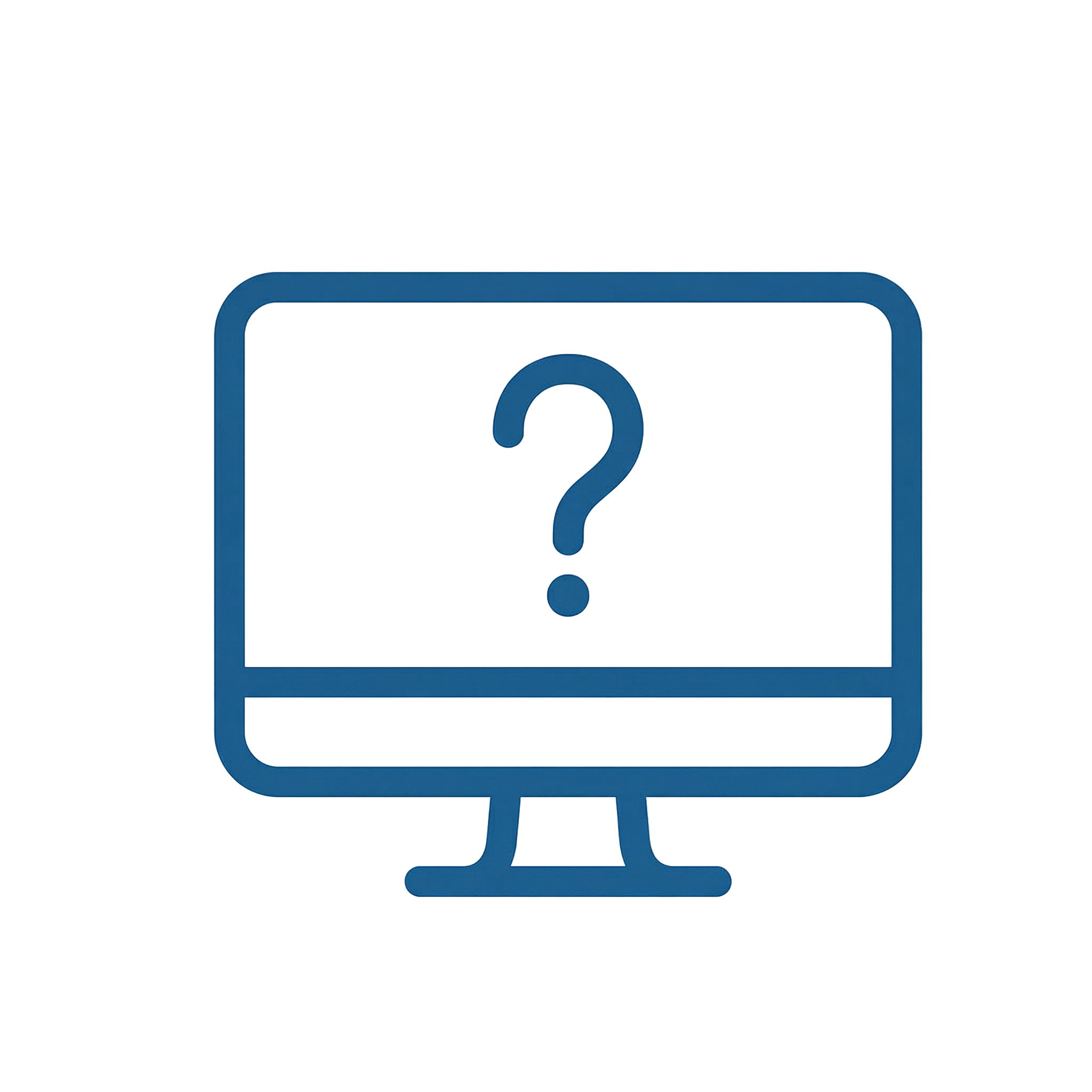 システムがわからないアイコン